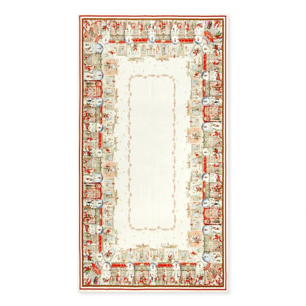 Williams Sonoma Town Square Linen Tablecloth - napkins listed separately
